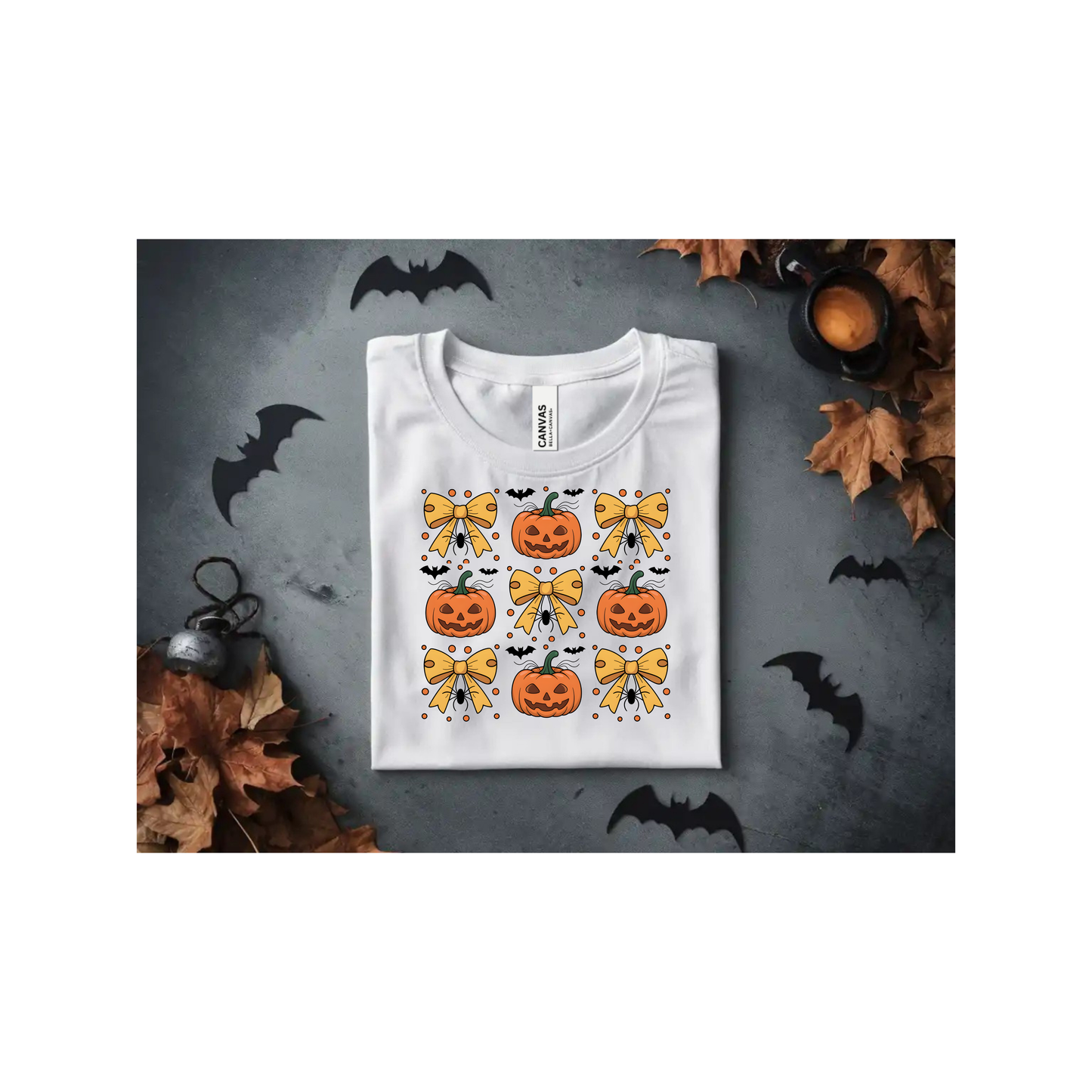 Halloween Pumpkins and Bows