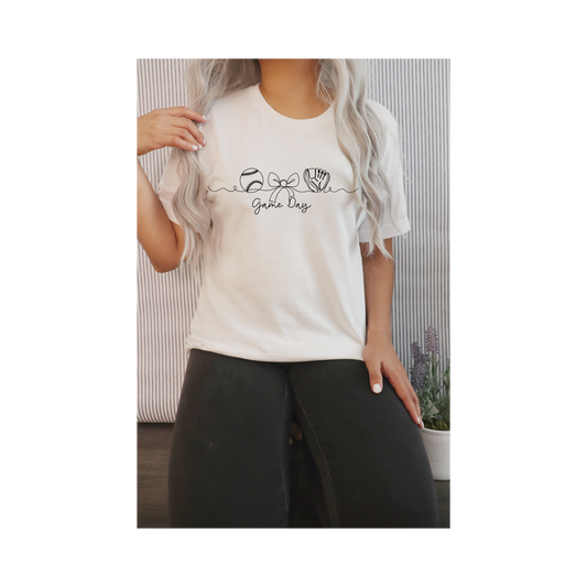 Baseball Bow Gameday