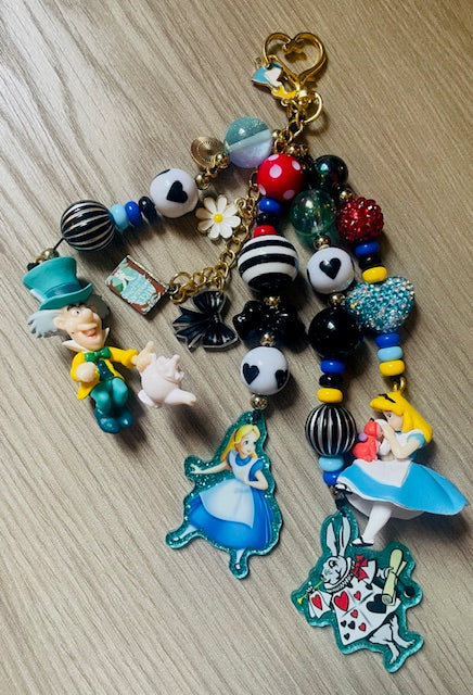 ALICE AND MAD HATTER CHARM