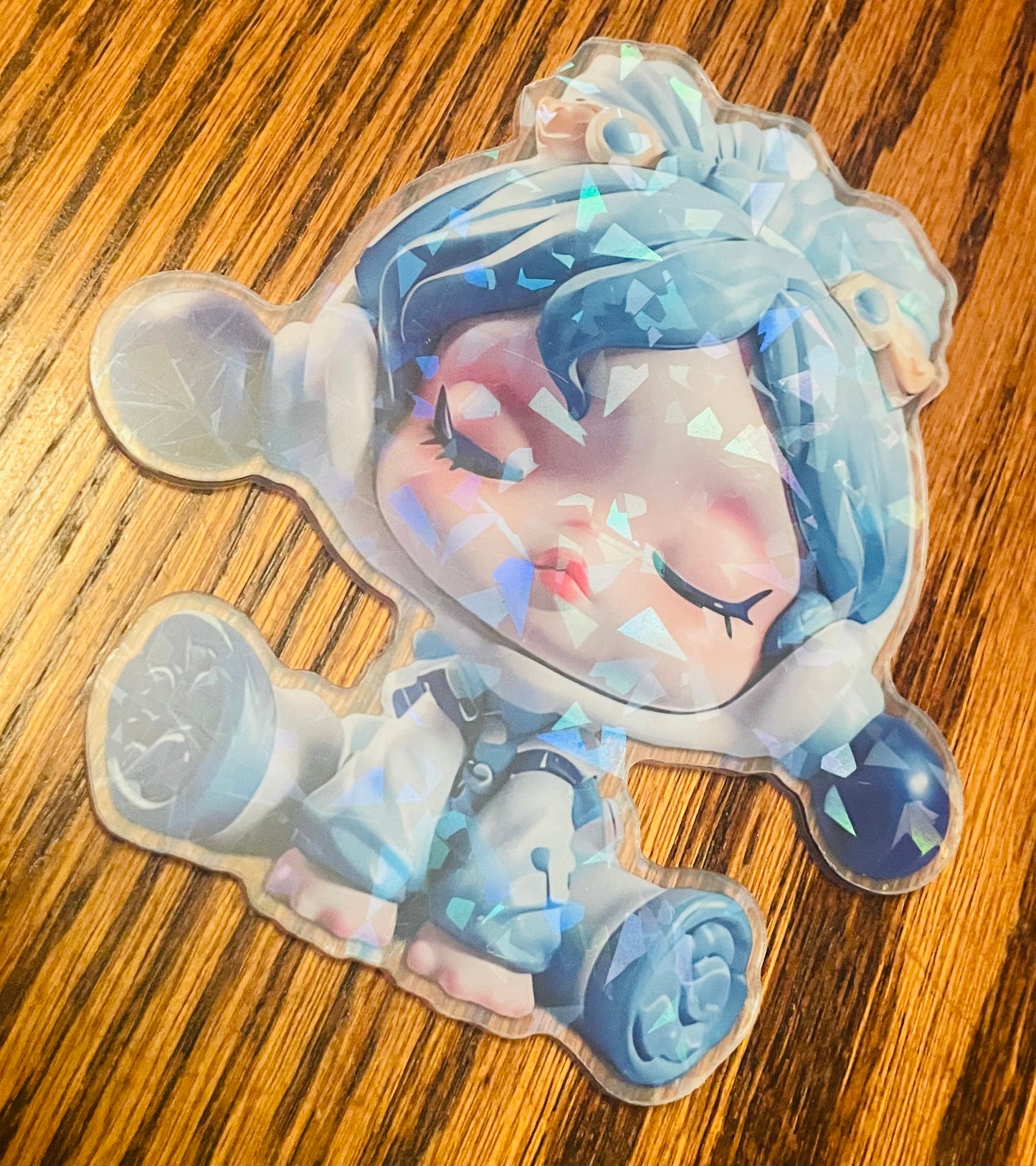 Girl Big Acrylic
